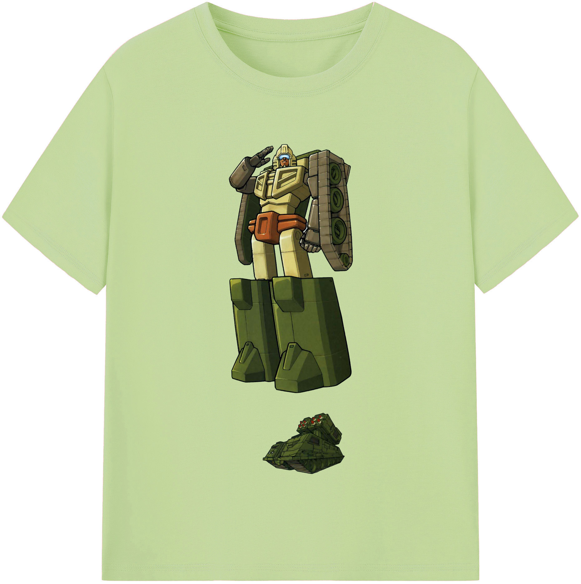 （画像用）  綿100％半袖Tシャツ（フロントプリント）